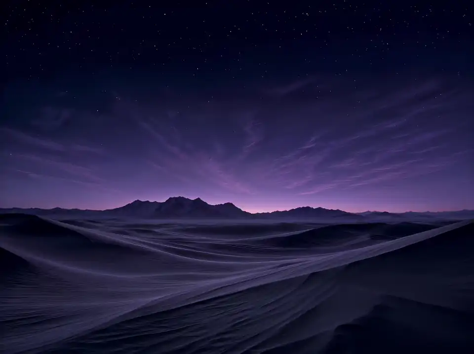 Purple desert brand film